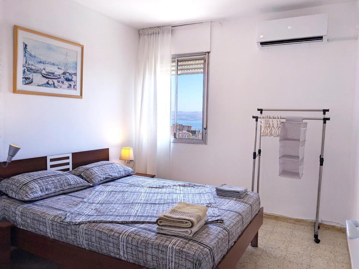 1Bdrm Apt With Panoramic View Of Sea And Mountains Tiberíades Exterior foto